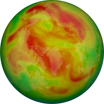 Arctic ozone map for 2024-05-02